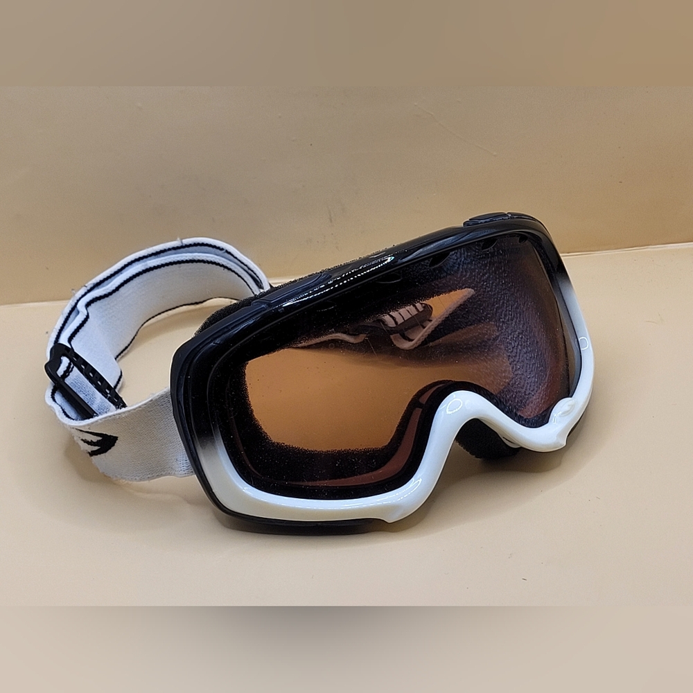 Smith Anthem Snow Goggles White Black Anti-Fog Ski Snowboard SEE